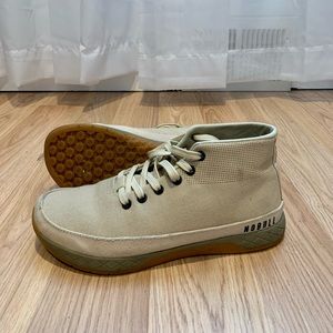 EUC Nobull Sand Canvas Mid Trainers